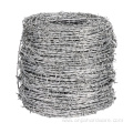 1.65mmx1.65mm Hot-Dipped Galvanized Barbed Wire safety fence